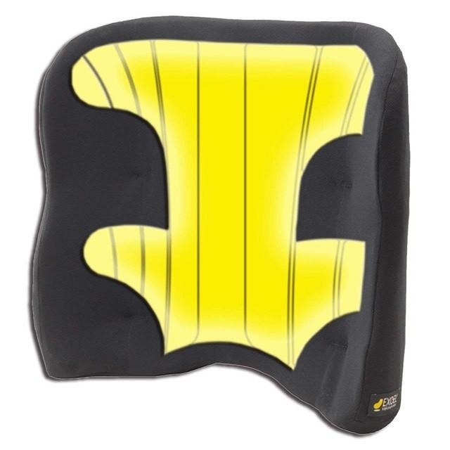 バッククッション ハイタイプ BAC02-BK ブラック 加地 車いすに置く