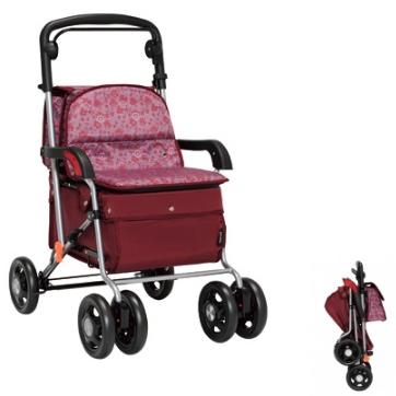 ショッピングカート 幸和製作所 ワインレッド ショッピングカート 幸和製作所 ワインレッド 【公式通販】