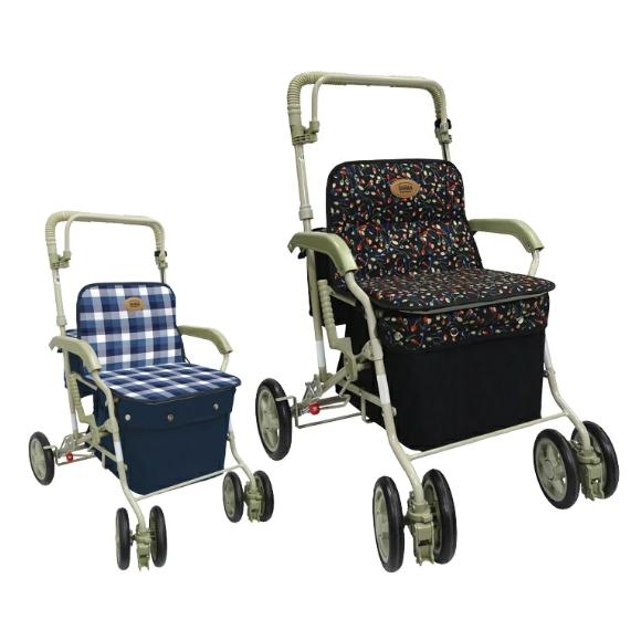 島製作所 シルバーカー マーチS 軽量 ボックスカー スチールタイプ
