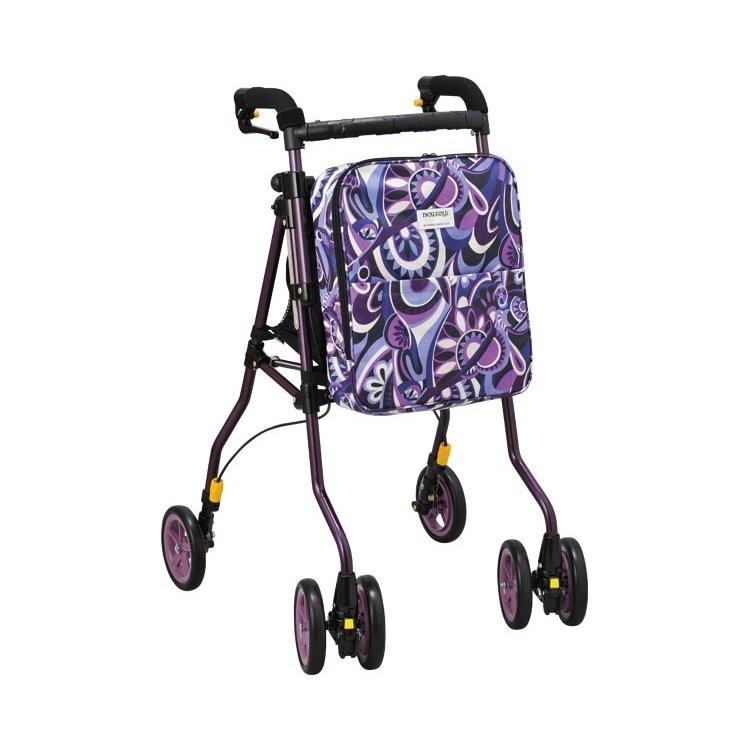 ウィズワン ヘルシーワンW HL1W-PV Pヴァイオレット 歩行車 シルバー