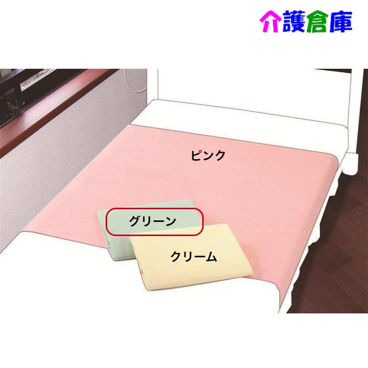 ホームケア防水シーツII 2255 グリーン/エンゼル/防水シーツ/防水タイプ 4975520776802 | 