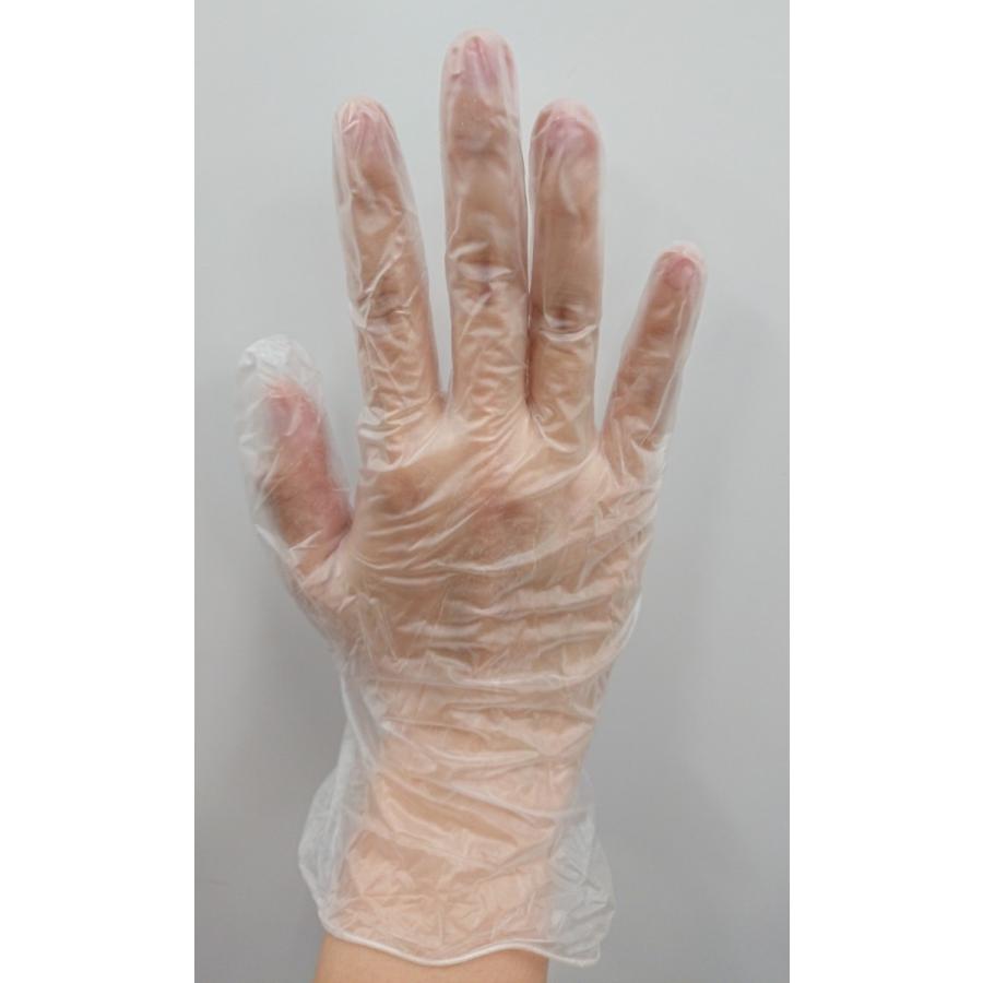 プラスチック手袋 No.2200 プラスチック手袋ライト 粉付 Lサイズ 100枚入×5箱 セット販売 4540653220067 |  | 02