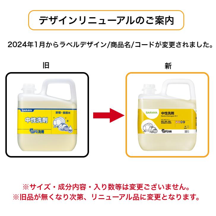 サラヤ 中性洗剤 ヤシノミ洗剤 5kg×3本 ケース販売 野菜・食器用 SARAYA ヤシの実洗剤 4987696323667/32366 | ヤシノミ | 07