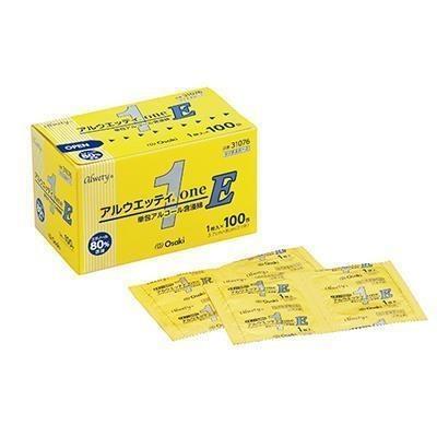 オオサキメディカル アルウェッティ one-E 1枚入 100包×10個 セット販売 4971032310763 | オオサキメディカル | 01