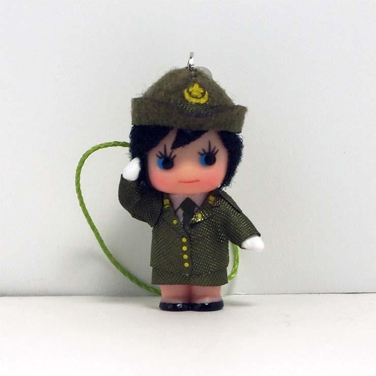 自衛隊限定コスチュームキューピー 陸上自衛隊 女性制服 敬礼 自衛隊限定コスチュームキューピー 陸上自衛隊 女性制服 敬礼