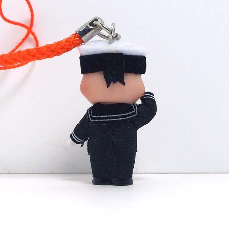 自衛隊限定コスチュームキューピー 海上自衛隊 セーラー（冬）敬礼