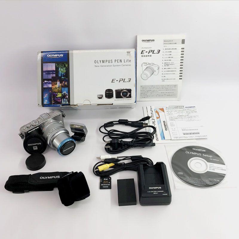 オリンパス E-PL3【デジタル ミラーレス一眼カメラ PEN Lite レンズ