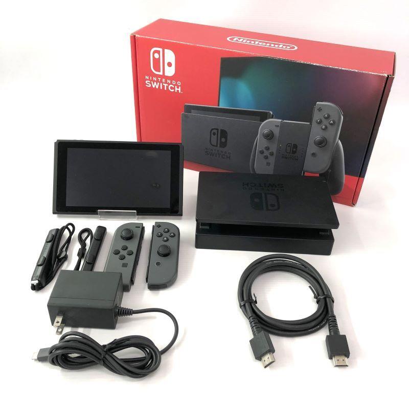 Nintendo Switch 新型バッテリー強化版　グレー　ジャンク ジャンク》ニンテンドースイッチ バッテリー強化モデル グレー