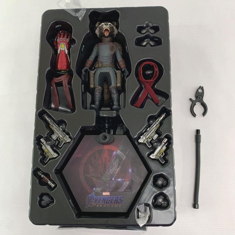 ◆新品 ムービー・マスターピース ロケット エンドゲーム １／６　フィギュア Amazon.co.jp: 【ムービー・マスターピース】『アベンジャーズ