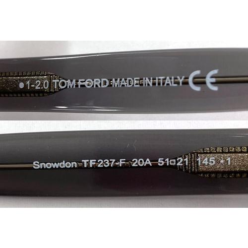 TOM FORD トムフォード Snowdon スノードン クリアフレームサングラス 