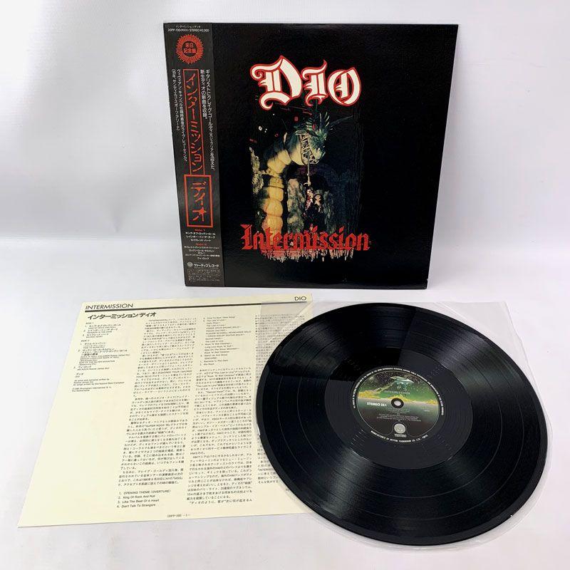 ジャンク扱い》《帯付》LP DIO ディオ INTERMISSION インター 