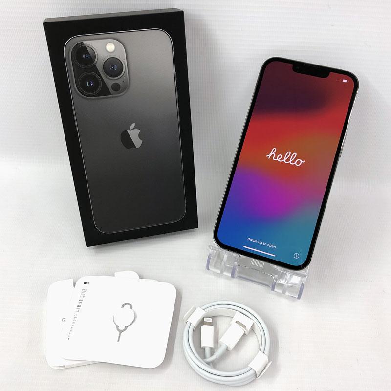 SIMフリー iPhone 13 Pro 256GB グラファイト MLUN3J/A【利用