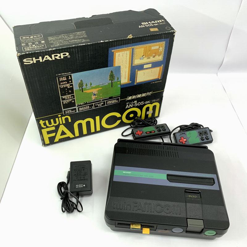 ジャンク》SHARP Twin Famicom シャープ ツインファミコン 動作未確認