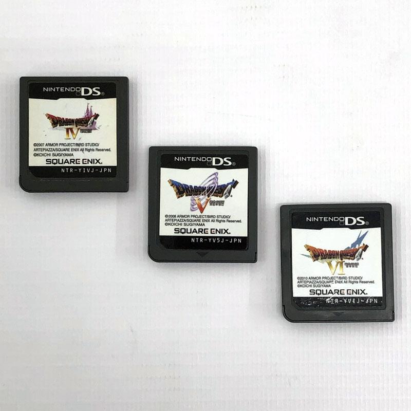 ジャンク扱い》《レトロ》ドラゴンクエスト4・5・6 ソフトのみ3本