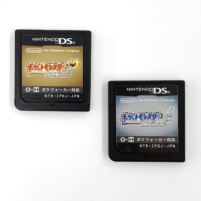 ポケットモンスター ハートゴールド & ソウルシルバー 2本セット ジャンク扱い》ポケットモンスター ハートゴールド・ソウルシルバー 2