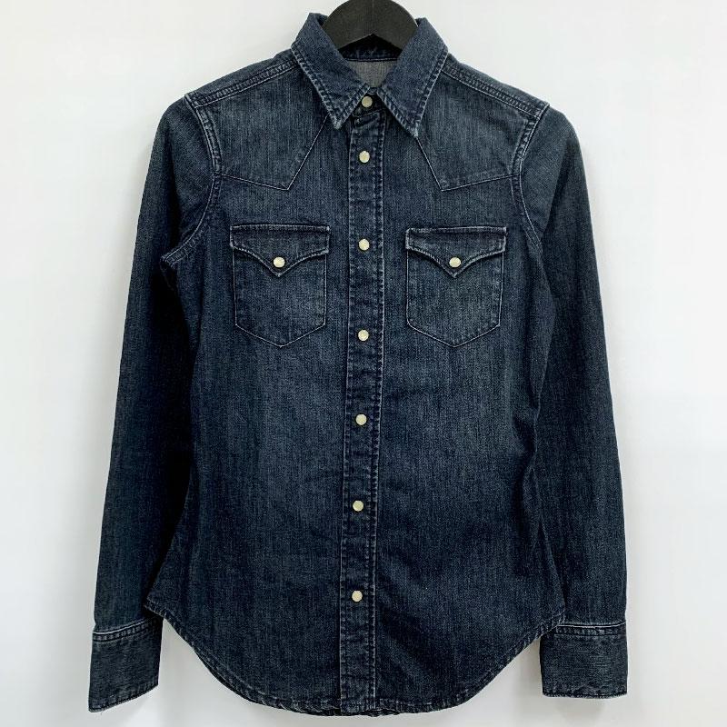 RALPH LAUREN ラルフローレン ウエスタン デニム長袖シャツ サイズ : 2 