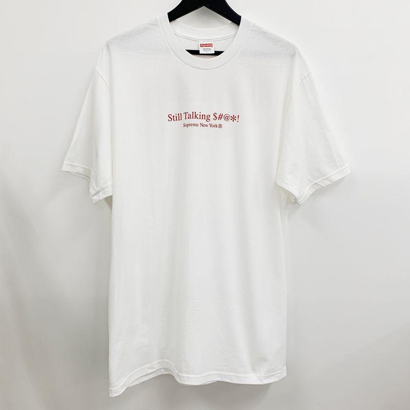 SUPREME Still Talking Tシャツ グレー サイズL Supreme シュプリーム