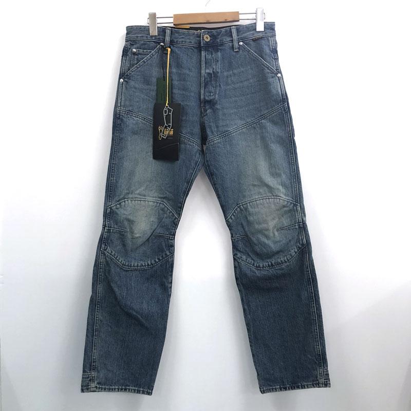 美品》G-STAR RAW ジースターロゥ ELWOOD 5620 REGULAR JEANS 3Dデニム 