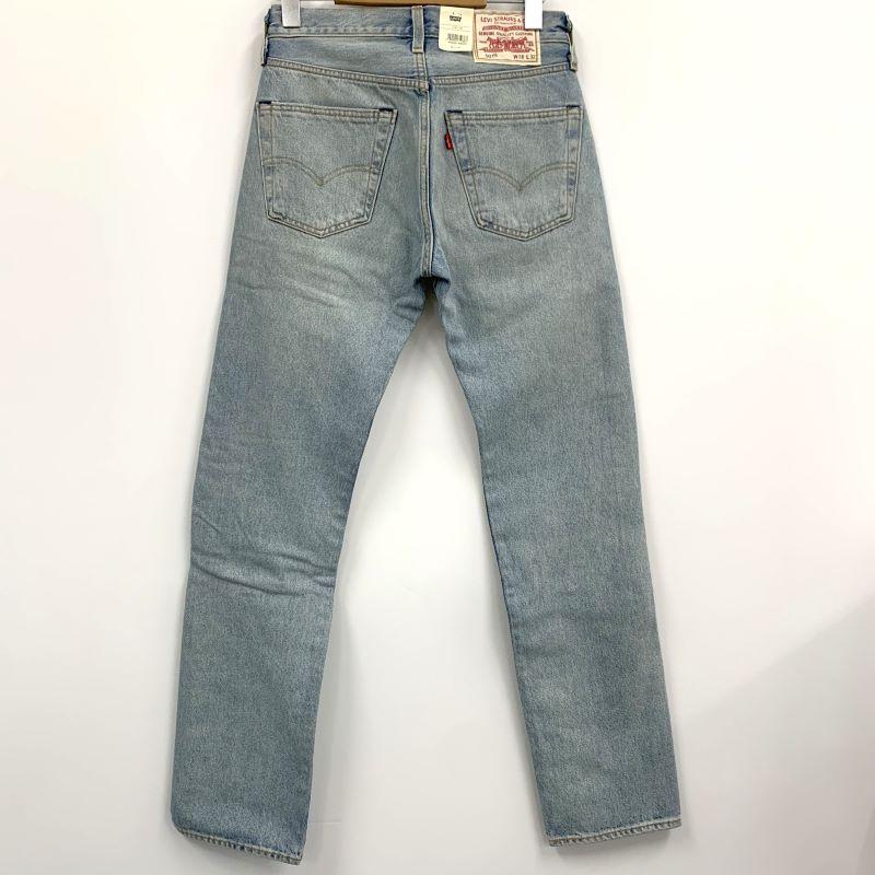 美品》Levi's リーバイス 501 ストレートリメイクデニムパンツ
