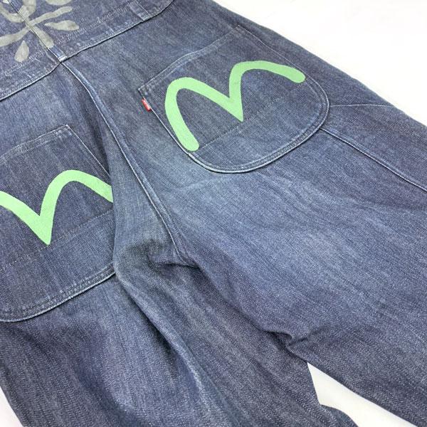 EVISU エヴィス Lot．1200 デニム オールインワン/つなぎ サイズ : 42
