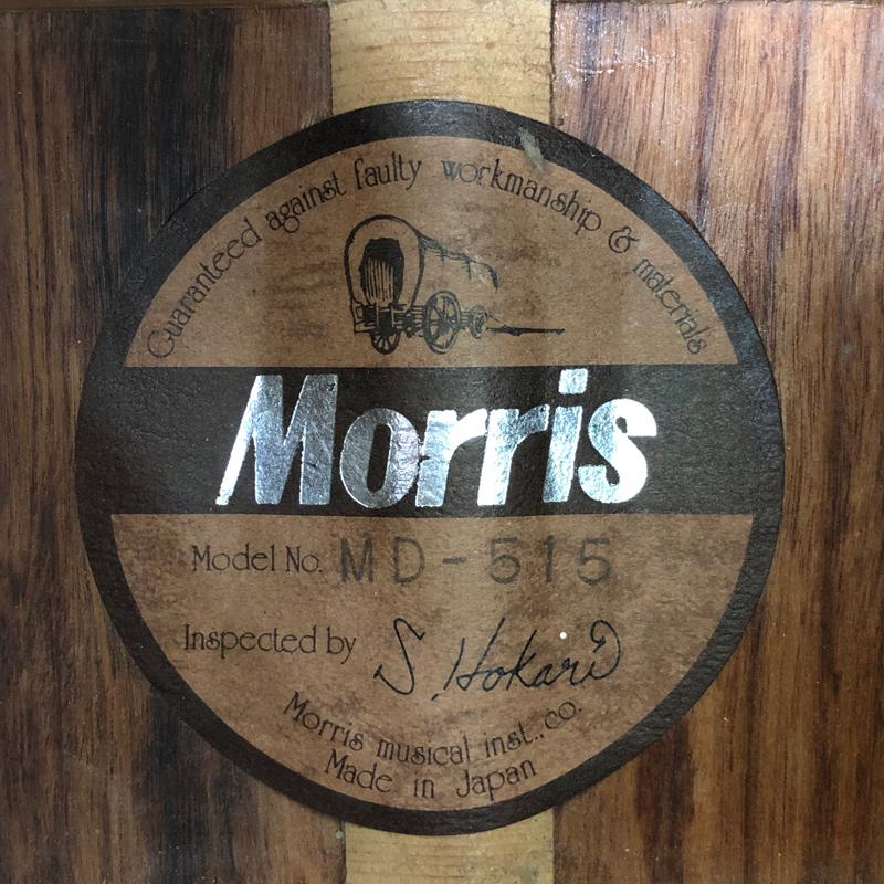 ジャンク》Morris MD-515 モーリス/アコースティックギター/店頭/他