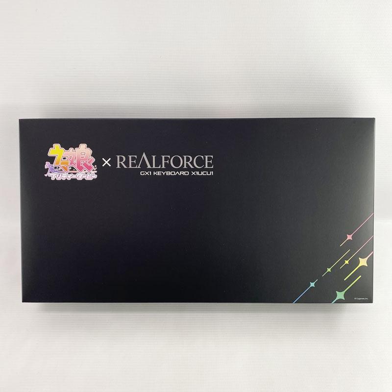 未開封》東プレ ウマ娘 プリティーダービー × REALFORCE GX1 未開封》東プレ ウマ娘 プリティーダービー × REALFORCE GX1