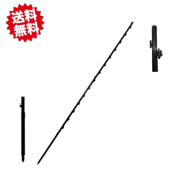送料無料 法人様限定 FRPガイシ付き電柵支柱 Φ20×1850mm 25本