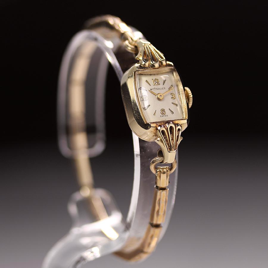ロンジン・ウィットナー 14Kケース 腕時計 1948年頃 Longines ロンジン・ウィットナー 14Kケース 腕時計 1948年頃 Longines