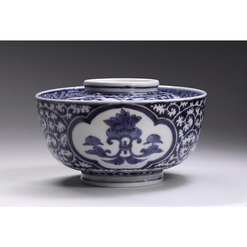 江戸時代古伊万里焼唐草模様