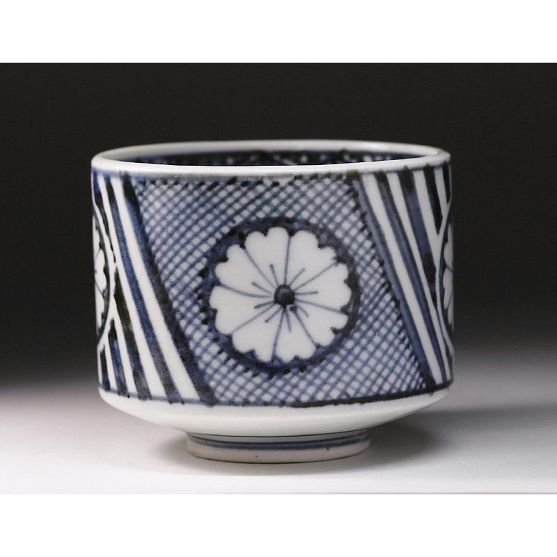 伊万里蕎麦猪口　 撫子文様　明治から江戸時代　2個セット 伊万里蕎麦猪口 撫子文様 明治から江戸時代 2個セット 伊万里