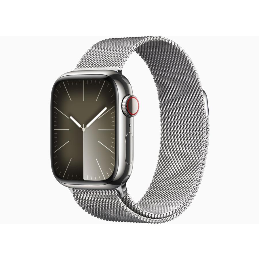 Apple Watch Series 9 GPS+Cellularモデル 41mm MRJ43J/A [シルバーステンレススチールケース/シルバーミラネーゼループ] 買取価格比較