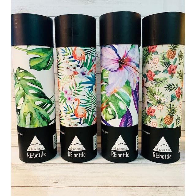 ハワイアン モンステラ フラワー フラミンゴ パイナップル 柄 耐熱ボトル ステンレス保冷 保温マグボトル 水筒 500ml 日用品 キッチン雑貨 Shasta Kai Lani Aloha 通販 Yahoo ショッピング