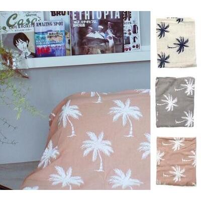 ハワイアンヤシの木 パームツリー マルチクロス 150×225cm カバー 寝具