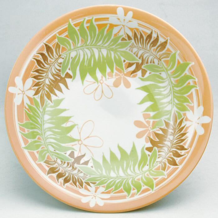 ハワイアン コナウインズ・ハワイアンプレート5柄組 日本製 深皿 大皿