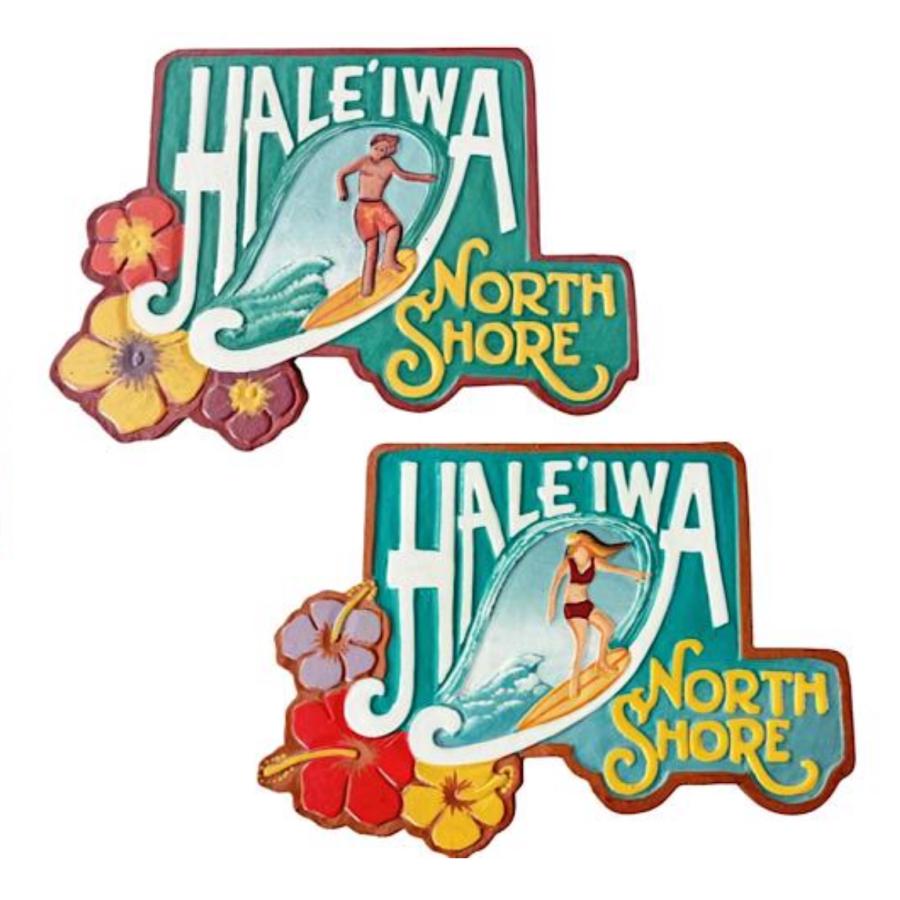 ハワイアン ハレイワ 看板 ノースショア HALEIWA TOWN SIGN 男の子