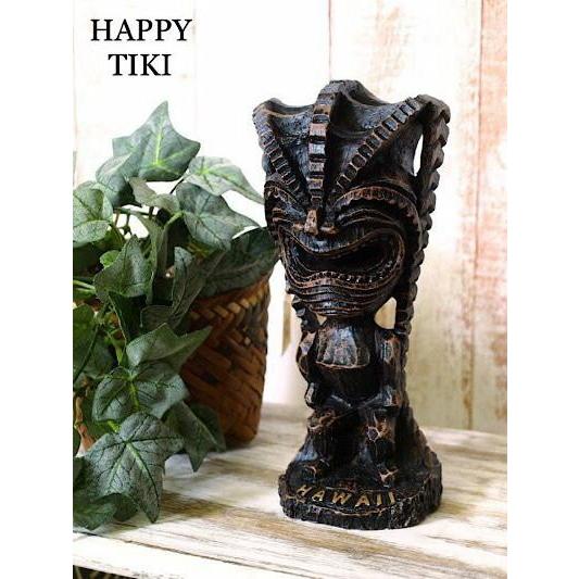 ハワイアン ハワイの神様 TIKI ティキ サイズL 金運 幸運 幸福 勝利