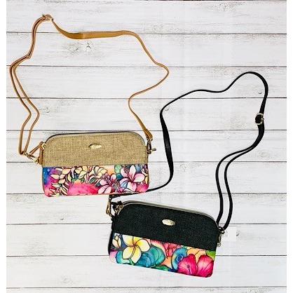 Colleen Wilcox Wポーチショルダーバッグ バッグ かばん バッグ コリーン ウィルコックス ハワイ在住 ハワイお土産 ハイビスカス Kai Lani Aloha 通販 Yahoo ショッピング