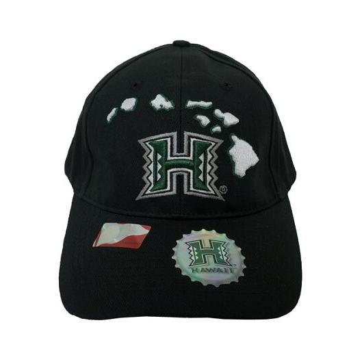 正規ライセンス ハワイ限定 ハワイ大学 3dキャップ ブラック メンズハット キャップ 帽子 ハワイアン雑貨 ハワイアン小物 Kai Lani Aloha 通販 Yahoo ショッピング