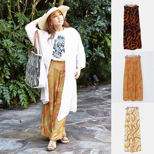 Maunaloa（マウナロア） 【Maunaloa】ハワイアン プアケニケニ レイ柄