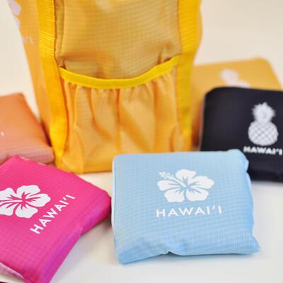 クリックポスト対応】ハワイアン ABCストア ALOHA 折り畳み エコバッグ