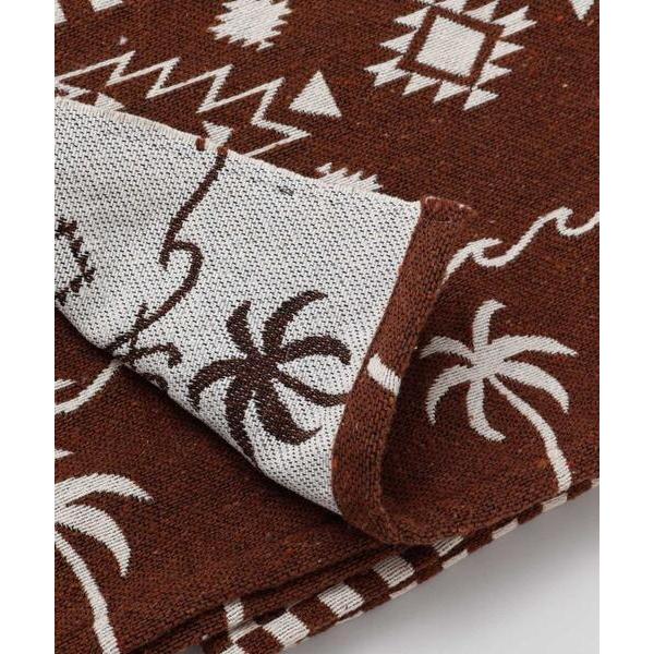 ハワイアン パームツリー 絨毯 じゅうたん ラグ 200×138 ベットカバー