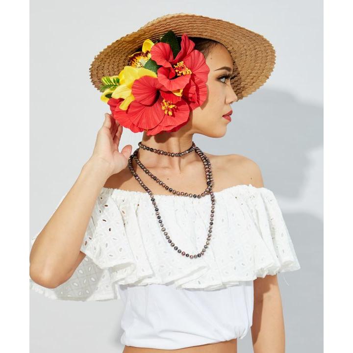 Kahiko（カヒコ） 【Maunaloa】ハワイアン モハラ ハイビスカス ヘア