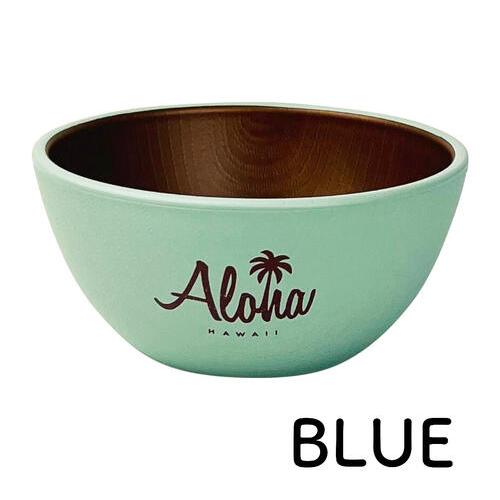 ハワイアン ALOHA 木目 ボウル シリアルボウル お椀 アサイー 食器