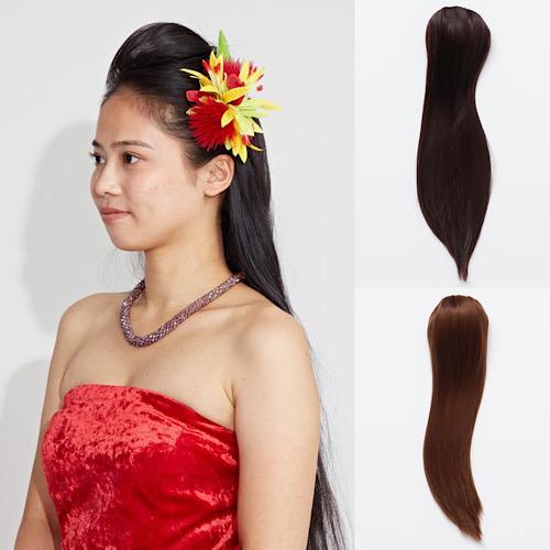 Maunaloa】ハワイアン ポンパドールロコウィッグ 髪の毛 付け毛 ヘッド