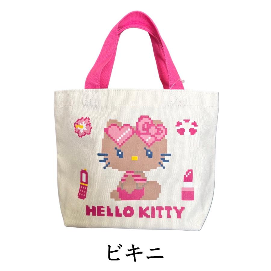 SANRIO ハワイアン 日焼けキティ ミニトートバッグ カバン ランチ