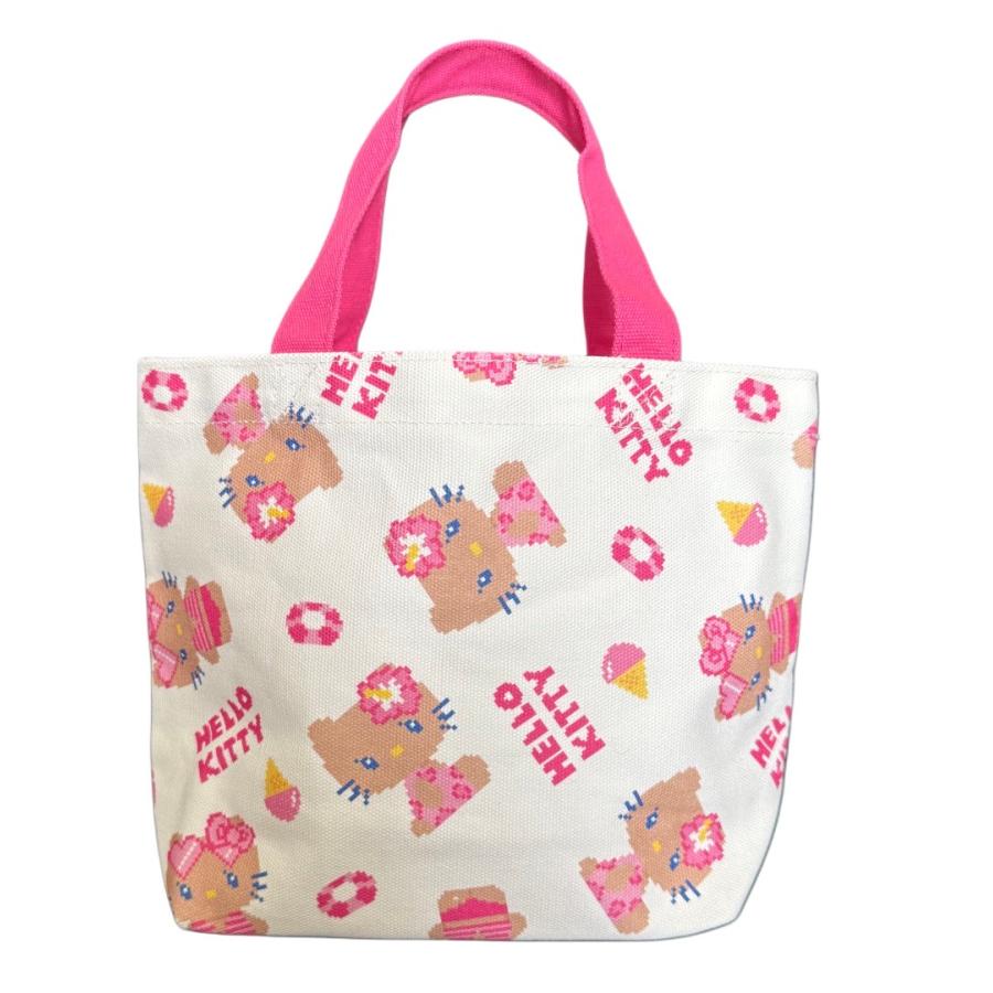 SANRIO ハワイアン 日焼けキティ ミニトートバッグ カバン ランチ