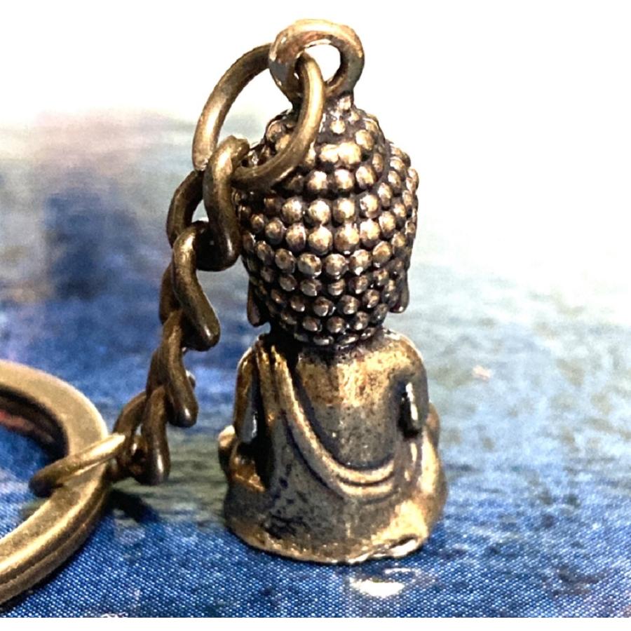 大仏 仏陀 真鍮製 キーホルダー 置物 厄除け お守り