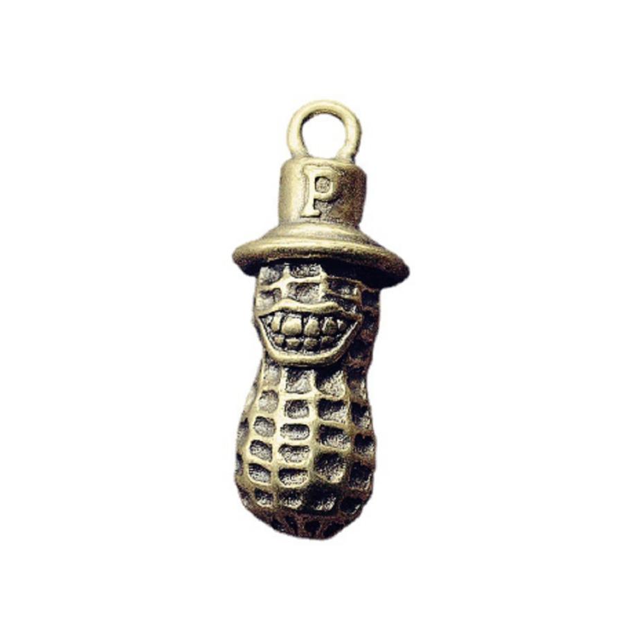 クレイジーピーナッツ】真鍮 brass アンティーク キーホルダー  