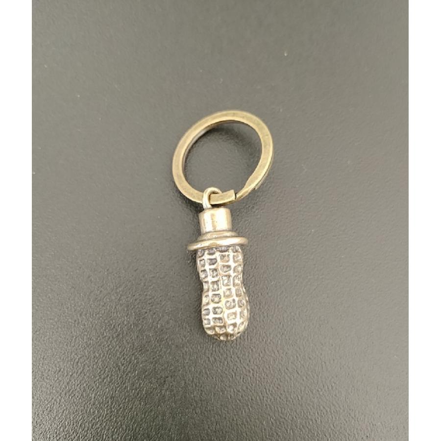 クレイジーピーナッツ】真鍮 brass アンティーク キーホルダー  