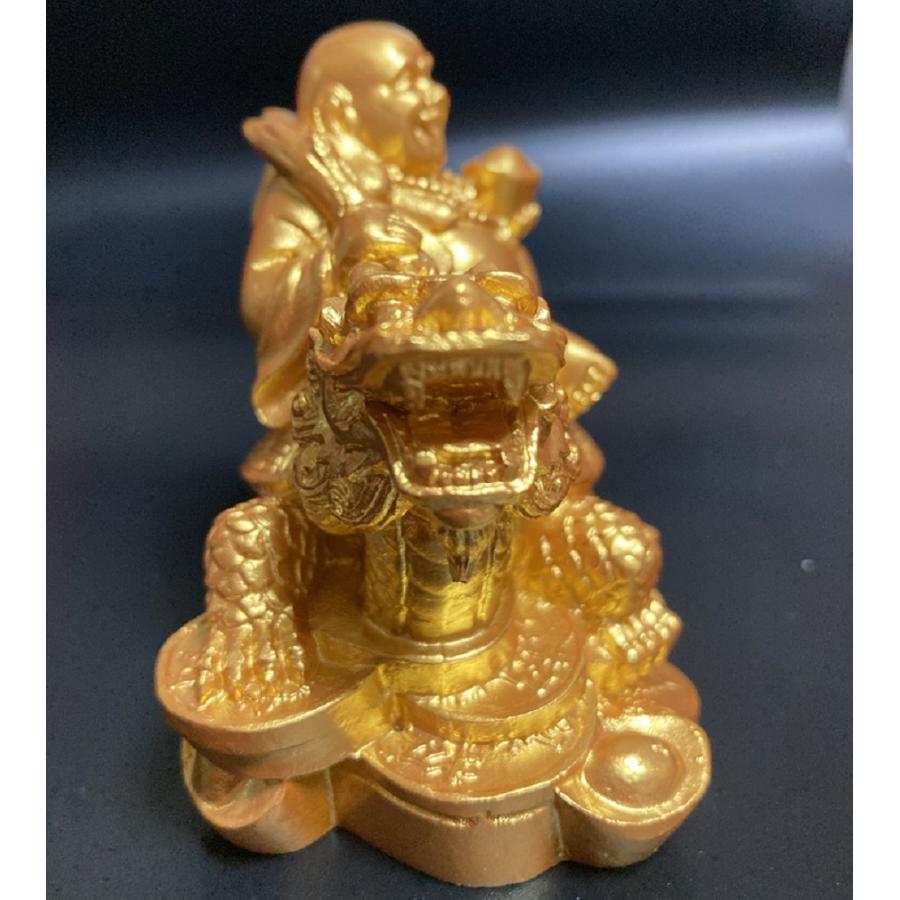 龍亀 ロングイ 布袋様 七福神 縁起物 開運 金運 商売繁盛 風水 オブジェ ロングイ 七福神 布袋様 龍亀 招財 布袋尊 置物 家庭円満 商売繁盛